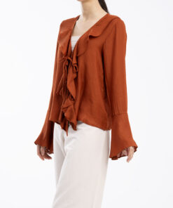 Alternative view of بلوزة نسائي MASSIMO